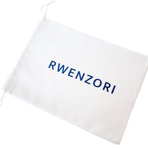 Rwenzori swim shorts cotton bag
